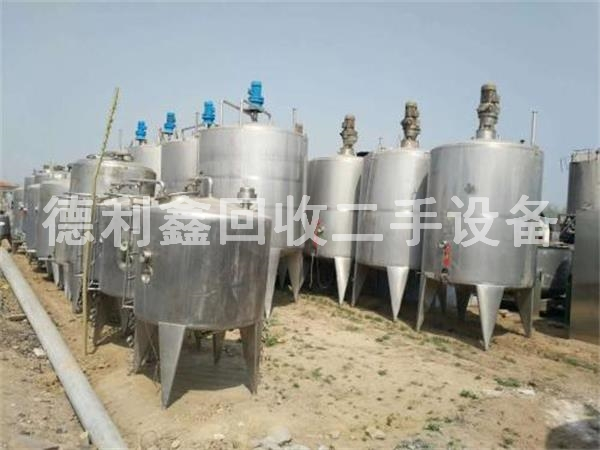 不銹鋼反應釜回收，不銹鋼設備回收