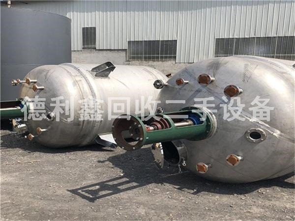 化工廠設備回收，反應釜設備回收，不銹鋼設備回收